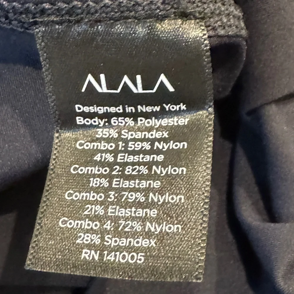 Alala Heroine Tight Black Performance Leggings - Picture 9 of 14